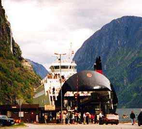 The fjord ferry