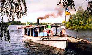The historic steamer Thor