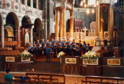 The Washington County (Oregon) Chorale in Westminster Cathedral