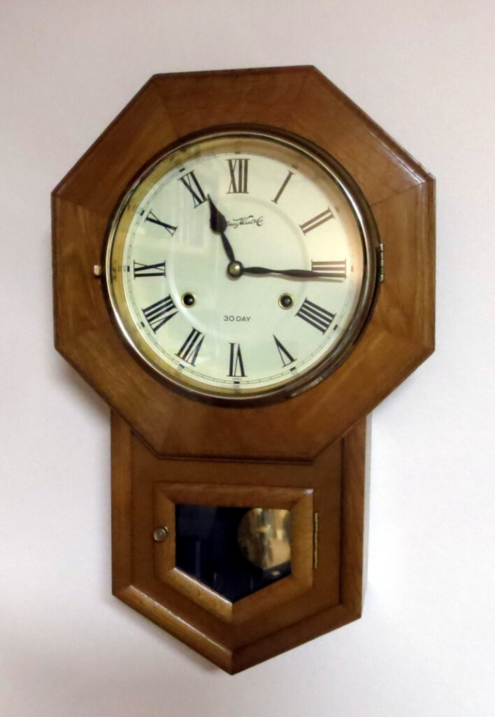 The finished Montgomery Ward clock