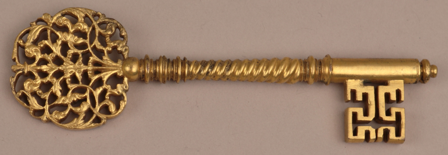 Key; 19th century, after 17th century original; British, after Italian original. New York Metropolitain Museum of Art Object Number: 83.18.291