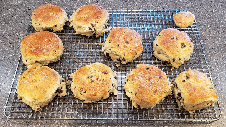 My first scones looked like bricks